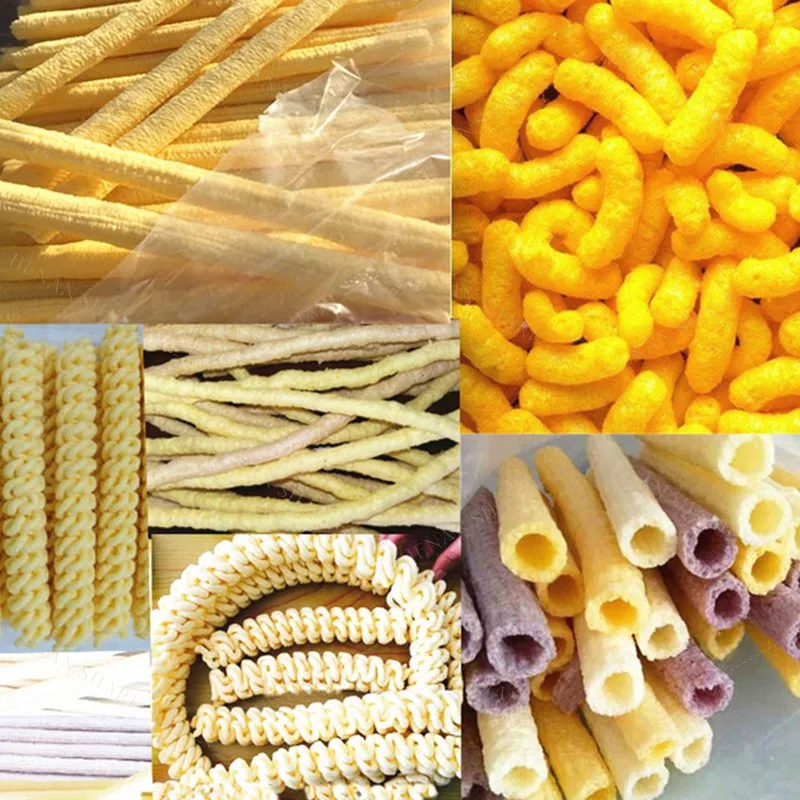 Puffed Corn Rice Snacks Food Extruder Machine Corn Puffs Snack Making Machine